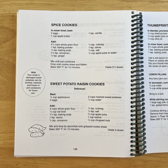 Wow This Is Sugarfree And Low Cholesterol Cookbook Amish Allergy Free Cooking - Picture 15 of 16